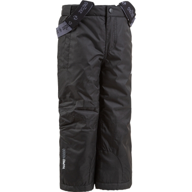 Zigzag Winter-Skihose Provo Ski Pants W-PRO 10.000 (wasserdicht, atmungsaktiv, Schneefang) schwarz Kinder